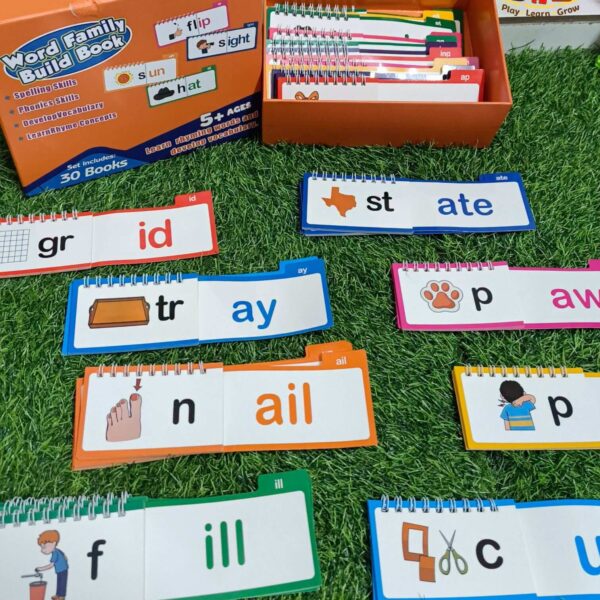 Word Family Build Book
