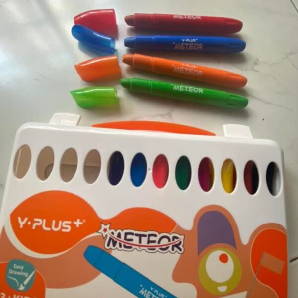 Y-plus Meteor Gel Crayon(12 Color)