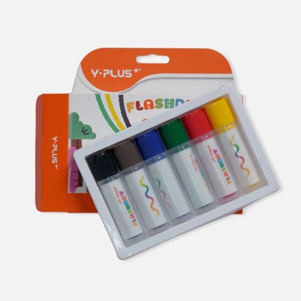 Flash dry gel crayon (6 color)