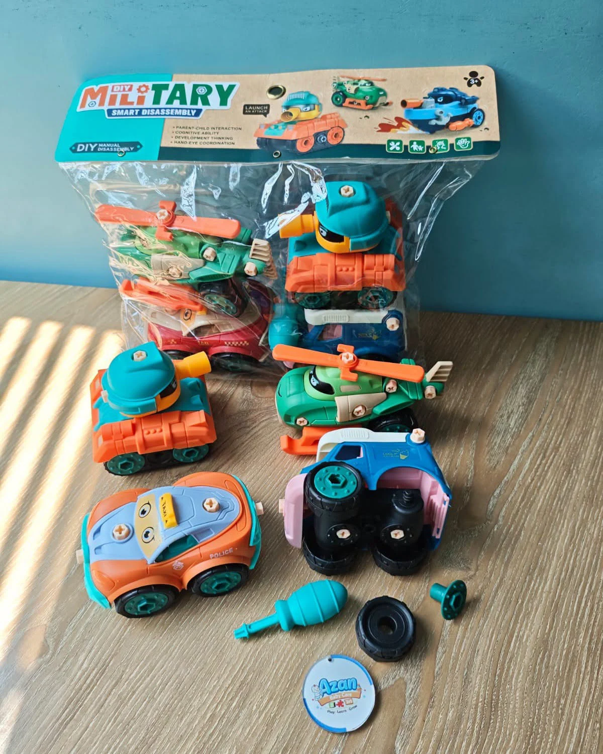 DIY Military Car Set 🚗🚁
