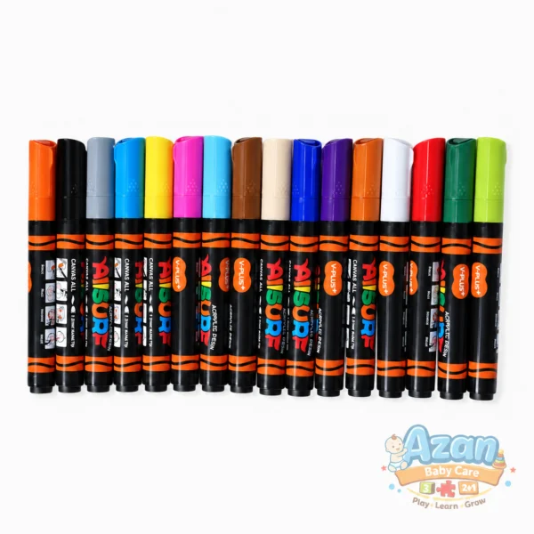Allsurf Acrylic Pen (16 Color)