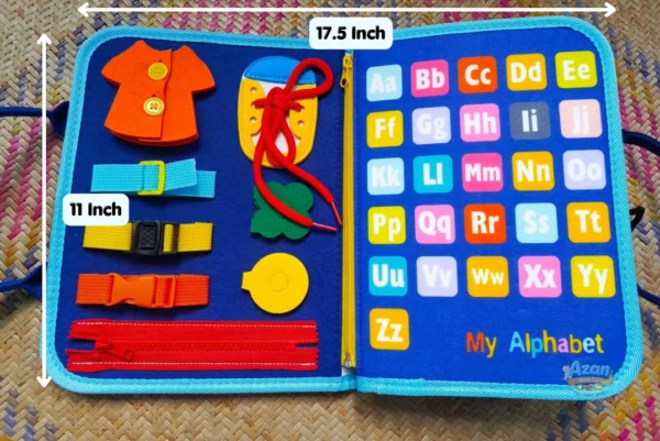 Busy Book Blue (10 Pages)