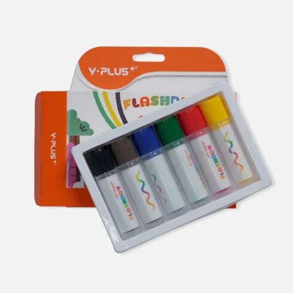 Flash Dry Gel Crayon (6 Color)