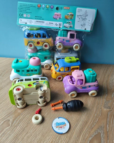 Ice Cream Assemble Car – DIY Toy